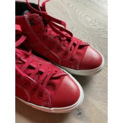 Rode Converse All Stars maat 42,5