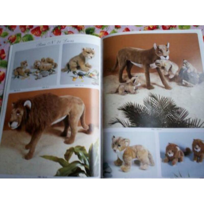 Steiff & Aux Nations catalogus pluche en mohair dieren