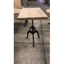 Stalen Poot voor Horeca of Sta Tafel NIEUW in assortiment