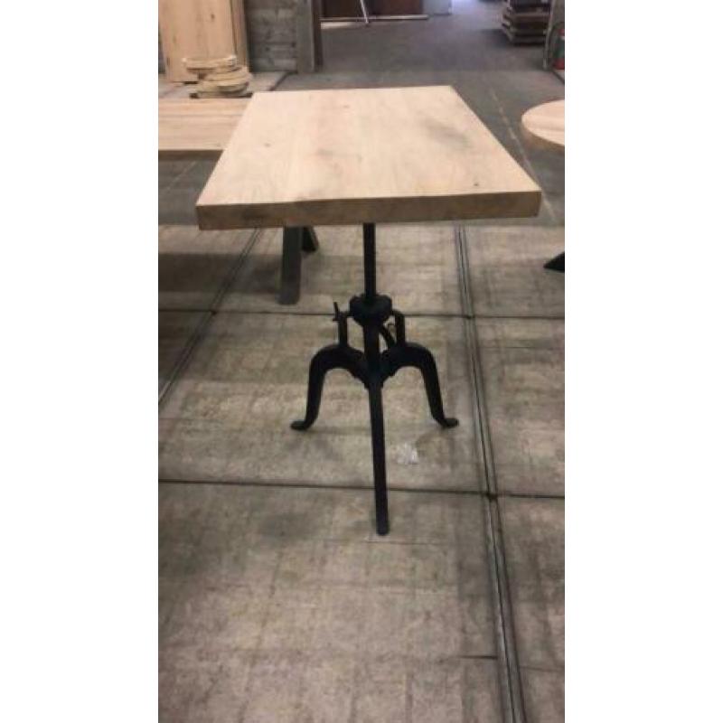 Stalen Poot voor Horeca of Sta Tafel NIEUW in assortiment