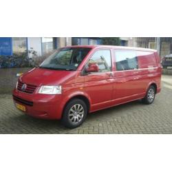 Volkswagen TRANSPORTER 2.5 TDI 174PK DSG L2 DC * NL AUTO *