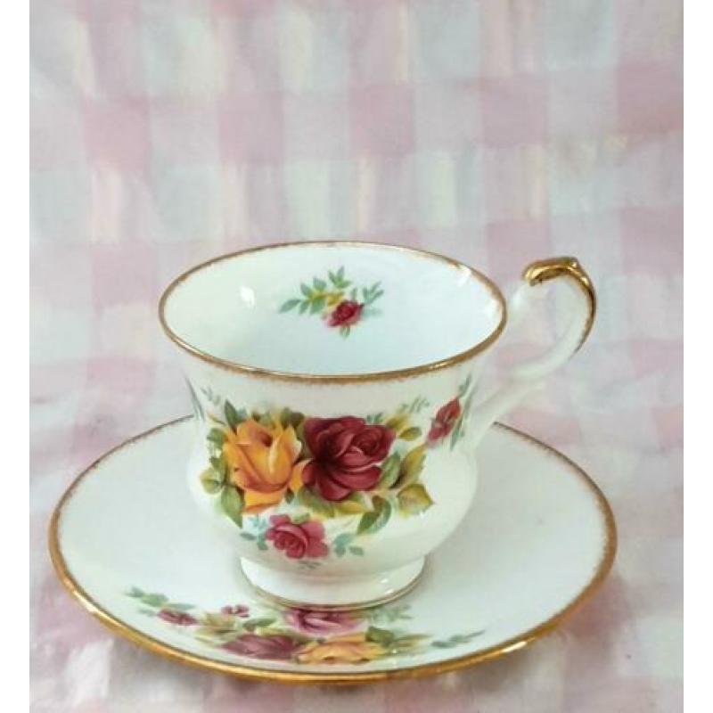 Engelse kop en schotel Royal Dover Fine bone China (568)