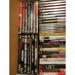 Grote partij dvd's met actie, thriller en art house films