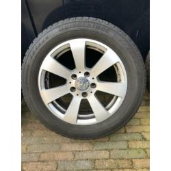 Mercedes C-klasse 16-inch velgen + winterbanden