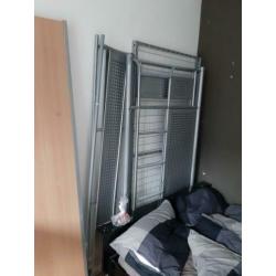 Bed, Hoogslaper 200×90 inclusief bureau