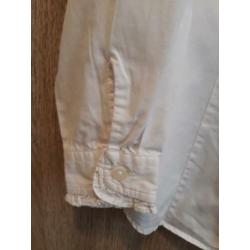 Prachtige witte meisjesblouse maat 98/104 zgan