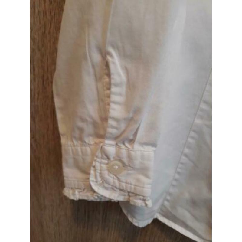 Prachtige witte meisjesblouse maat 98/104 zgan