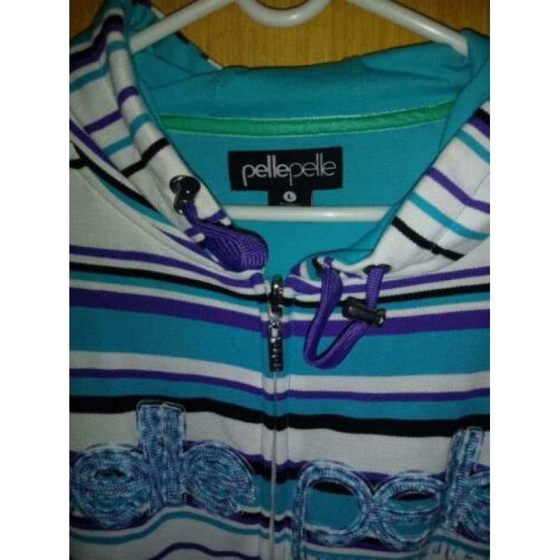 Pelle pelle Zip hoodie