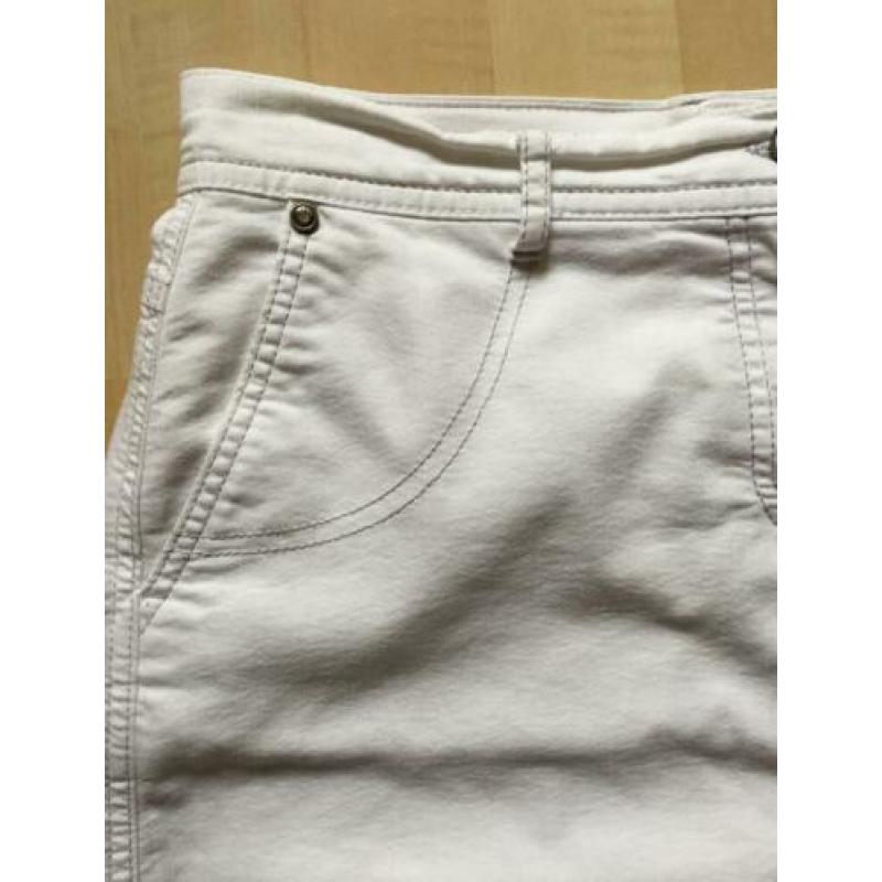 Bonita off white denim rok, maat 40 / M