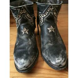 Sendra korte laars mt. 39 UNIEK