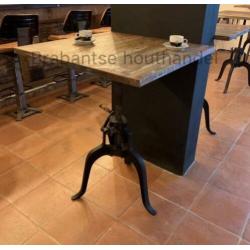 Stalen Poot voor Horeca of Sta Tafel NIEUW in assortiment