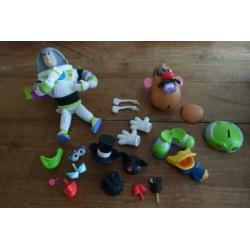 Knuffel Buzz Lightyear + Mister potato head in onderdelen