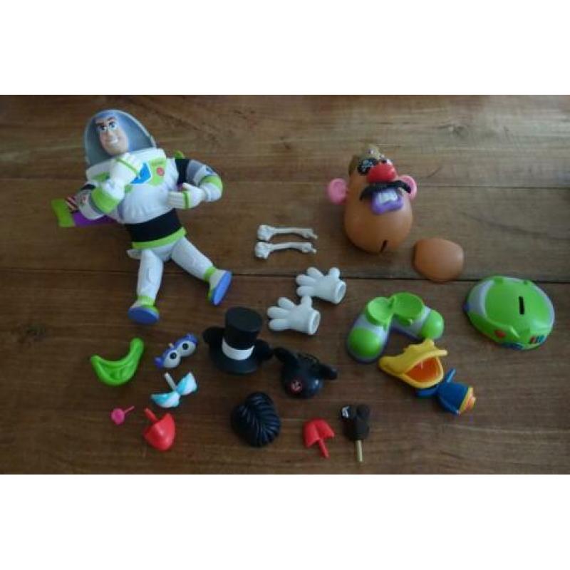 Knuffel Buzz Lightyear + Mister potato head in onderdelen