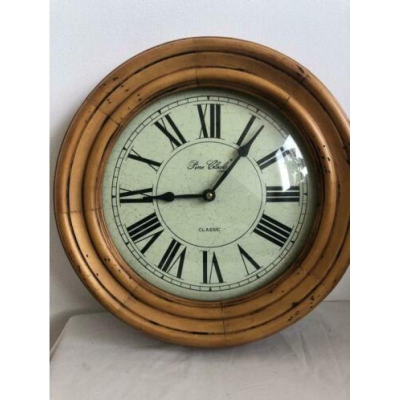 Fine clocks london classic klok bamboe