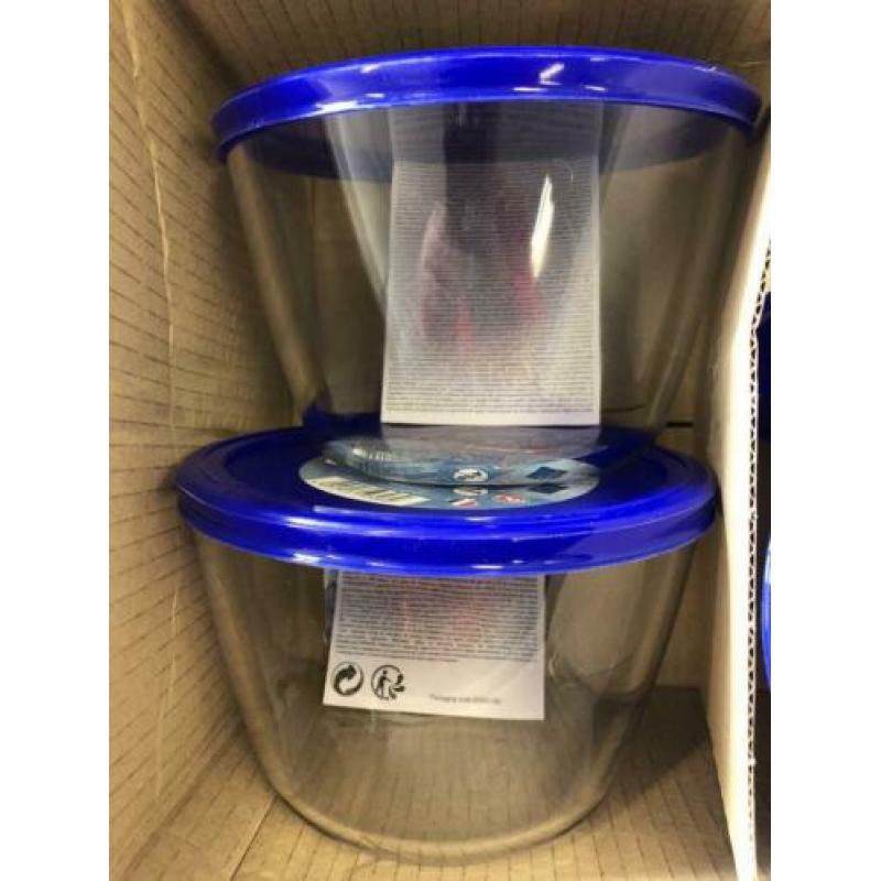 NIEUW! “Pyrex” Cook & Fresh 4 ronde schalen, 1.6l, €55,99