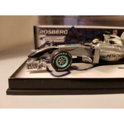 Minichamps Rosberg showcar 2010