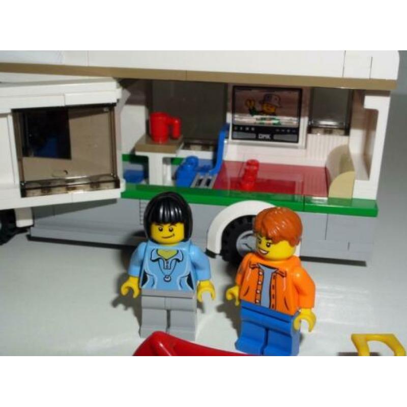 Lego 60057 Camper Van met boekjes Als nieuw