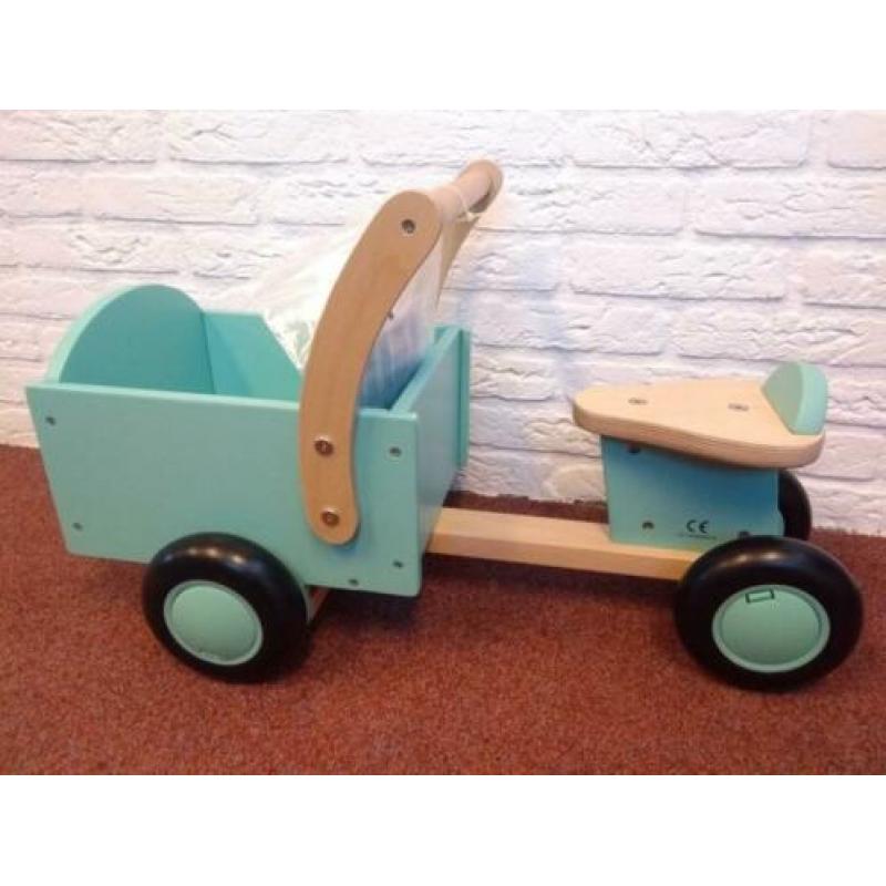 Houten bakfiets mint - Bandits&Angels - NIEUW-K267A/1