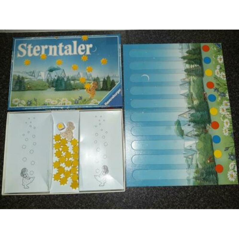 Sterntaler / sterrendaalder spel voor kinderen vanaf 3 jaar