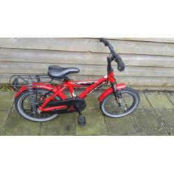 Batavus Snake 16 inch. Kinderfiets jongensfiets