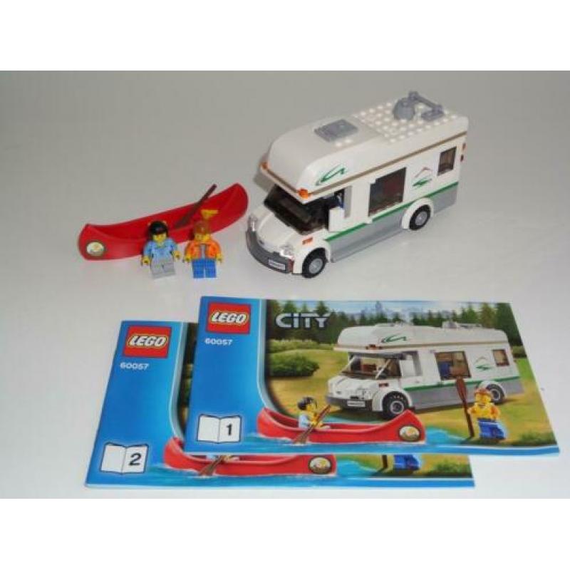 Lego 60057 Camper Van met boekjes Als nieuw