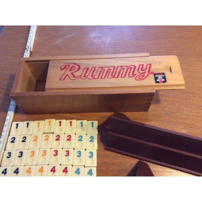 Rummikub rummy in houten doos