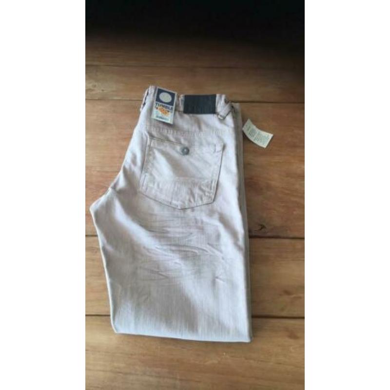 Nieuwe broek Tumble ‘n Dry, 164, Mahmoud slim fit khaki knoo