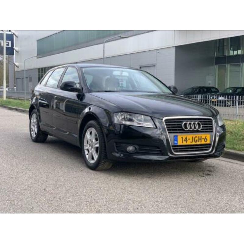 Audi A3 1.9 TDI 77KW Sportback 2009 Zwart