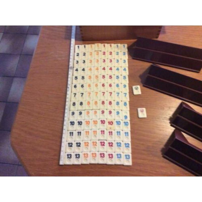 Rummikub rummy in houten doos