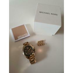 Michael Kors horloge, Bradshaw, goudkleurig