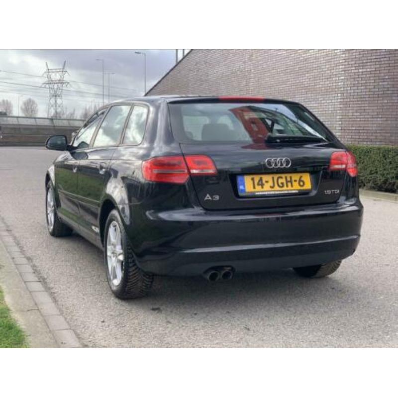 Audi A3 1.9 TDI 77KW Sportback 2009 Zwart