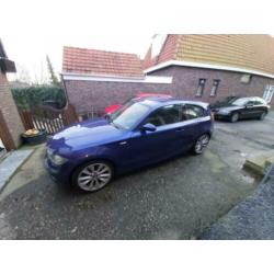 BMW 1-Serie 2.0 D 118 3DR 2008 Blauw