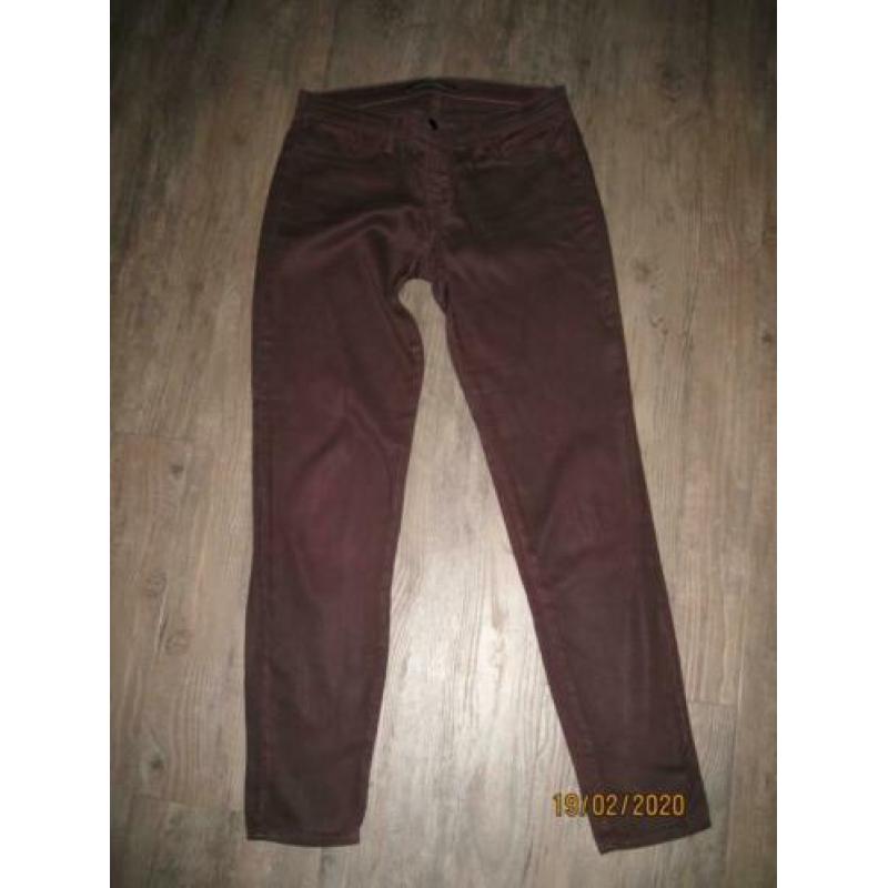 J Brand bruine pantalon (superskinny) maat W28 (maat 36)