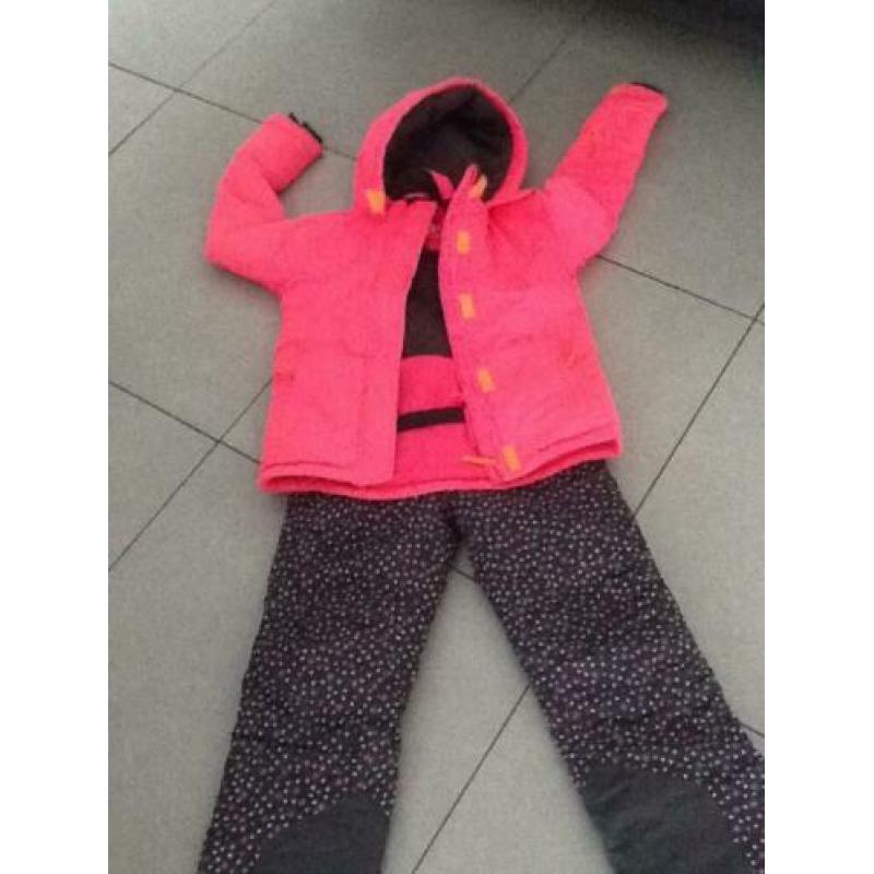 Meisjes Ski jas en broek maat 146/152