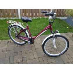 Meisjesfiets 24 inch met 3 versnellingen