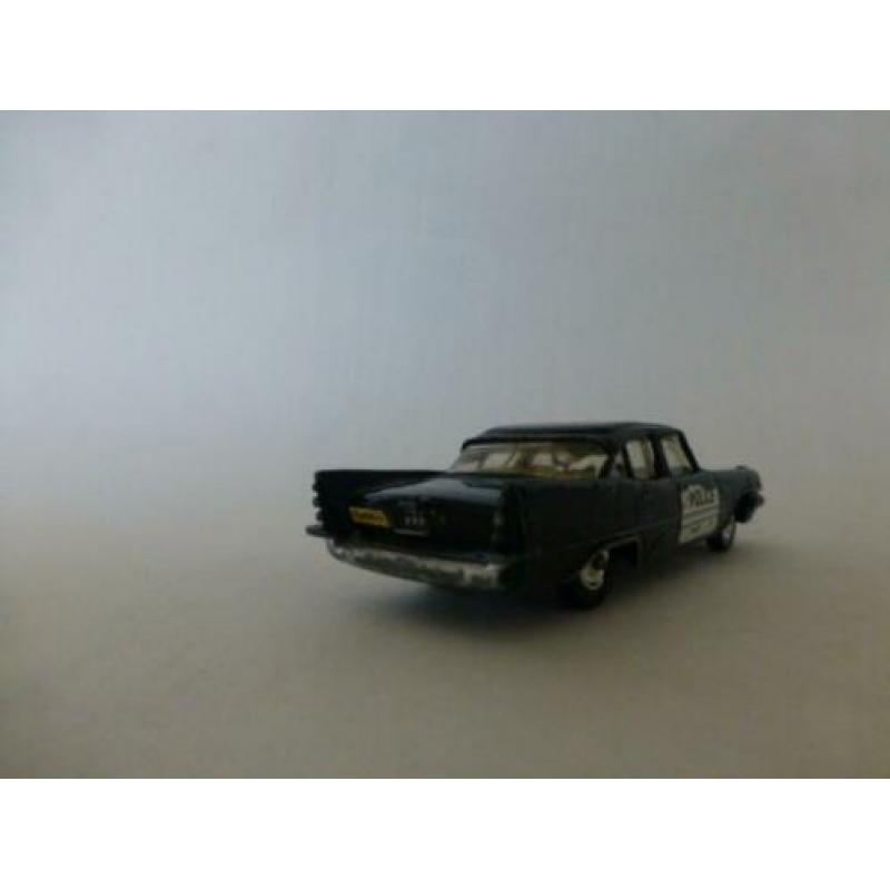 Dinky Toys Desoto Fireflite police zwart.