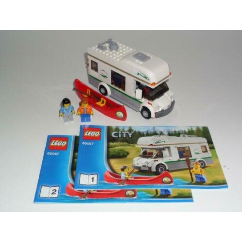 Lego 60057 Camper Van met boekjes Als nieuw