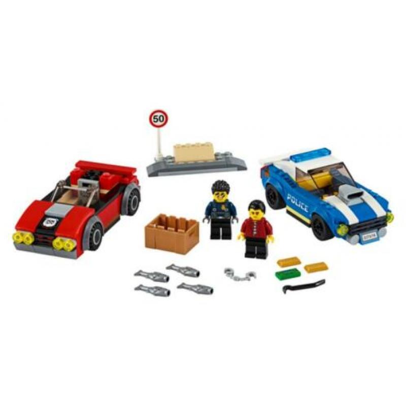 Lego City 60242 Politiearrest op de snelweg (Nieuw in doos)