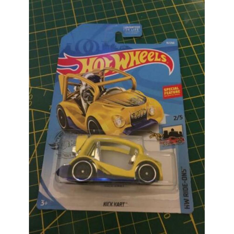 Verschillende nieuwe Hot Wheels