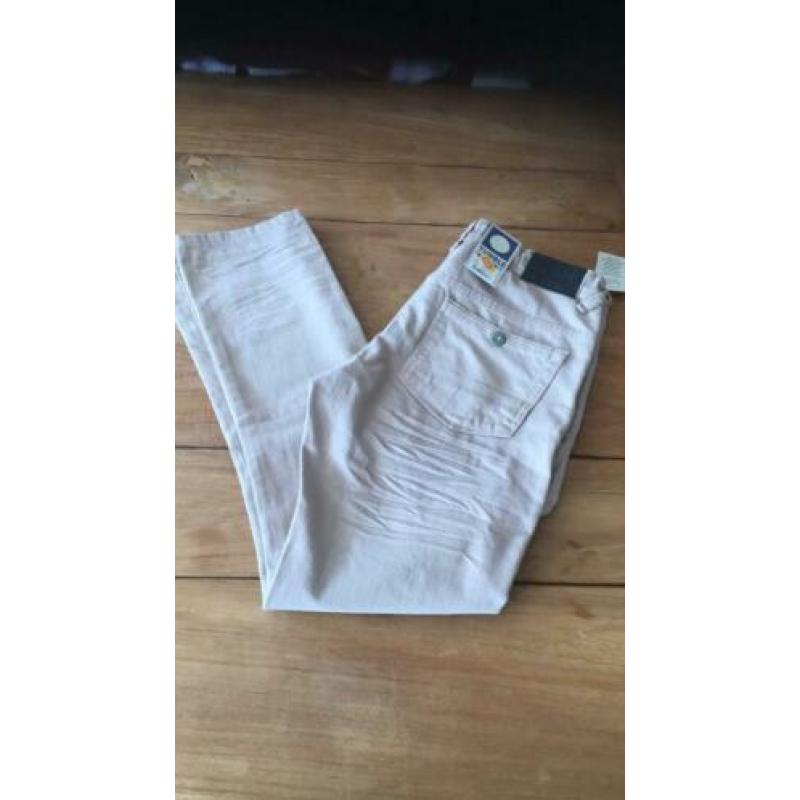 Nieuwe broek Tumble ‘n Dry, 164, Mahmoud slim fit khaki knoo