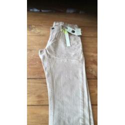 Nieuwe broek Tumble ‘n Dry, 164, Mahmoud slim fit khaki knoo