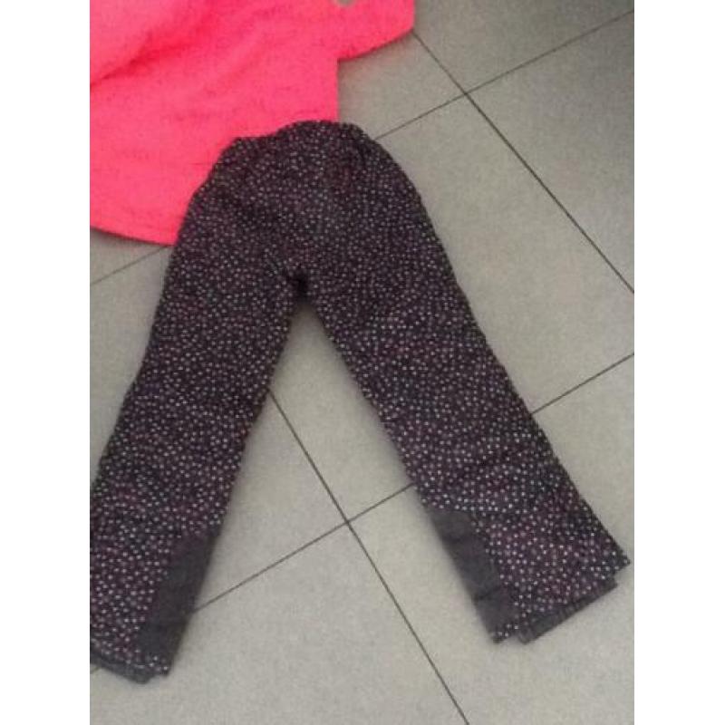 Meisjes Ski jas en broek maat 146/152