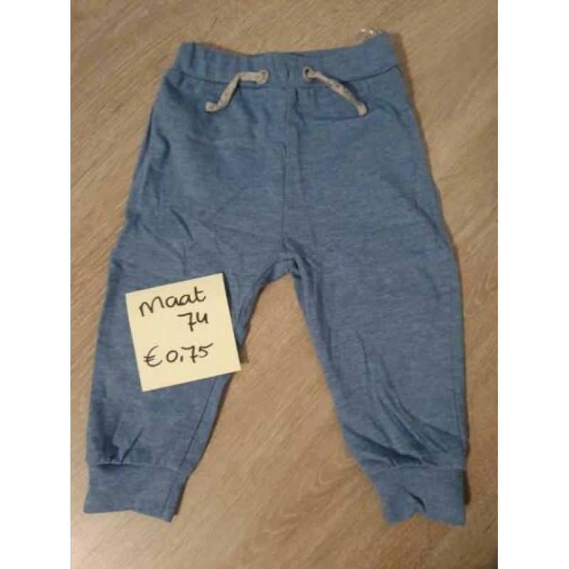 Baby jongens kleding maat 50/74