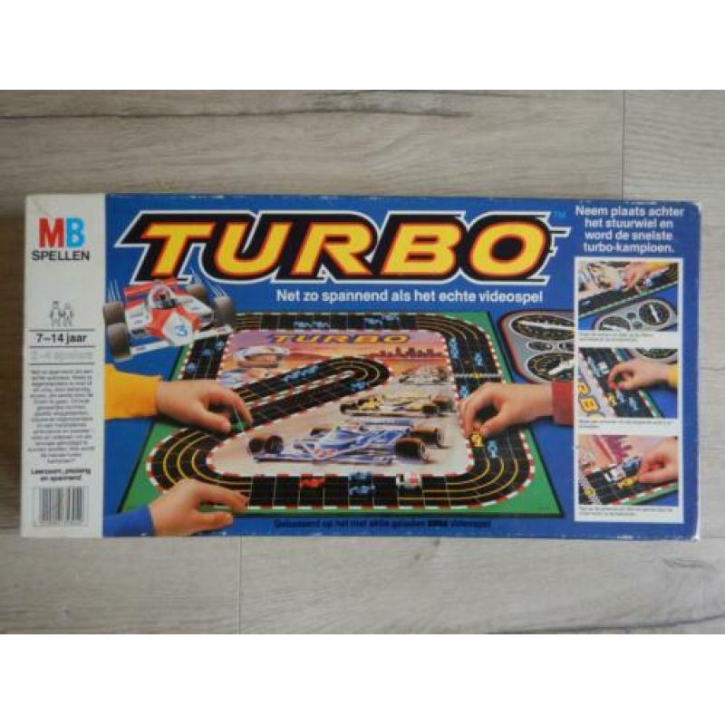 MB Spellen - Turbo (SEGA) compleet (T.E.A.B.)