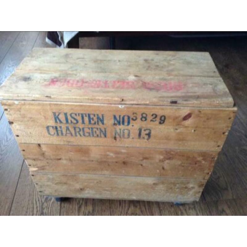 Vintage houten kist