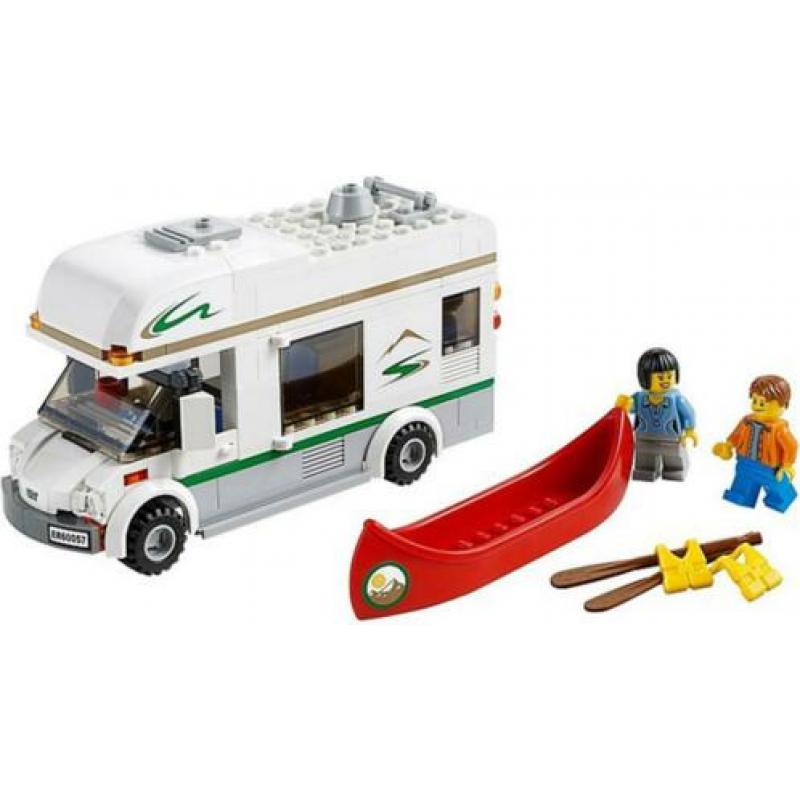 Lego 60057 Camper Van met boekjes Als nieuw