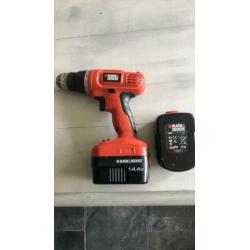 Elektrisch gereedschap accuboor black & decker 14,4V