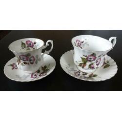 Richmond Bone China 2x kop en schotel