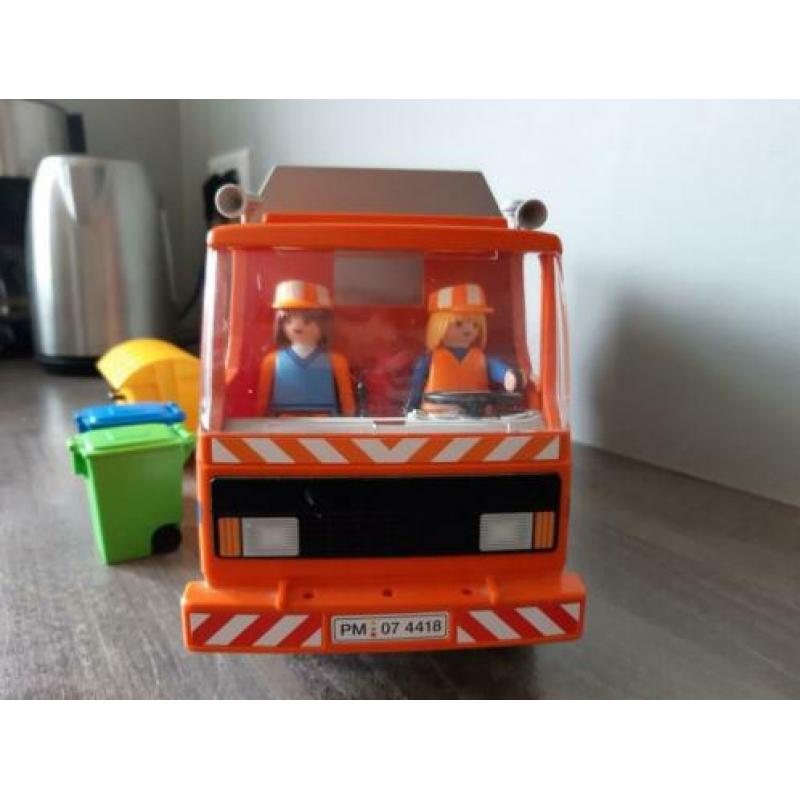 Playmobiel vuilnisauto