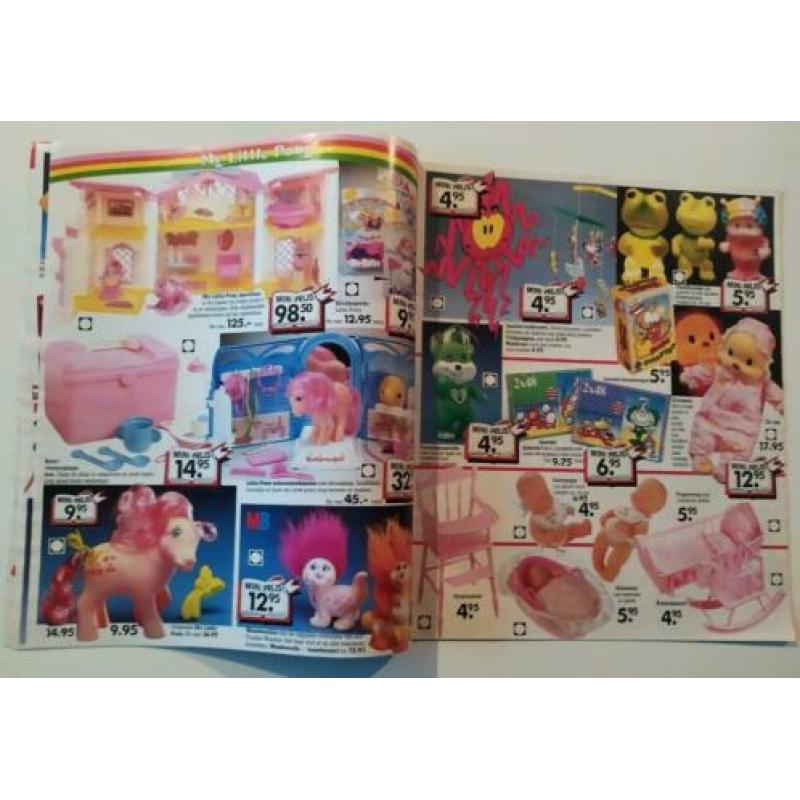 Sinterklaas Speelgoed folder My little Pony MOTU Transformer